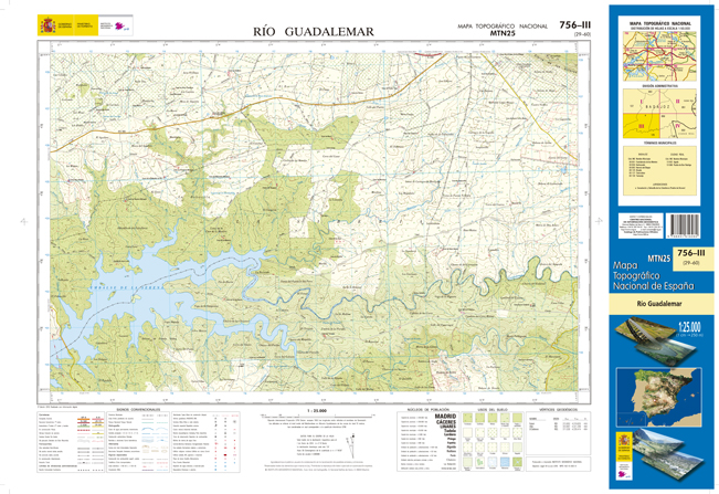 756 3 Río Guadalemar 1 25 000 Mapas excursionistas y topográficos