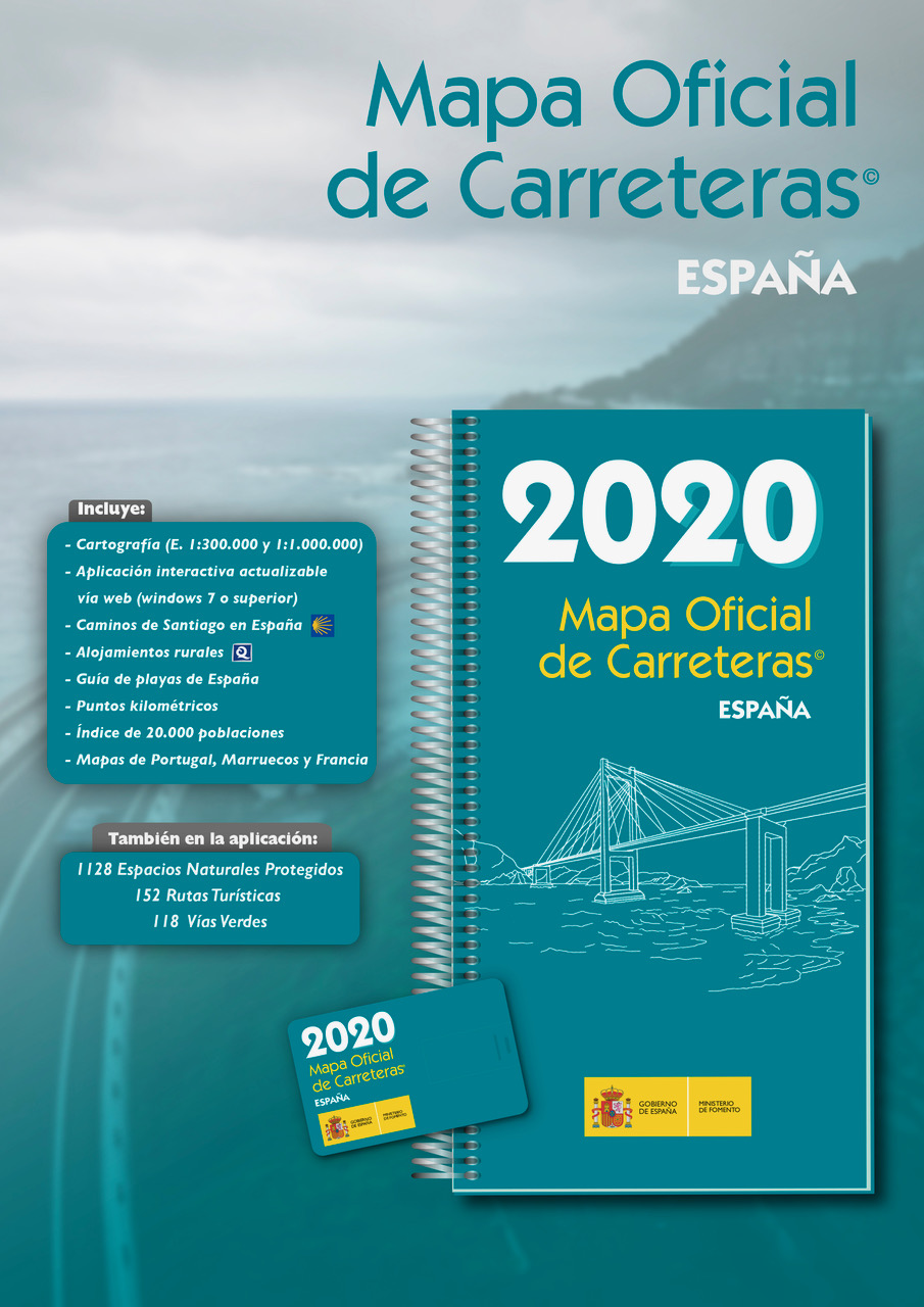Mapa Oficial De Carreteras De España 2020 Guías Turísticas 2062